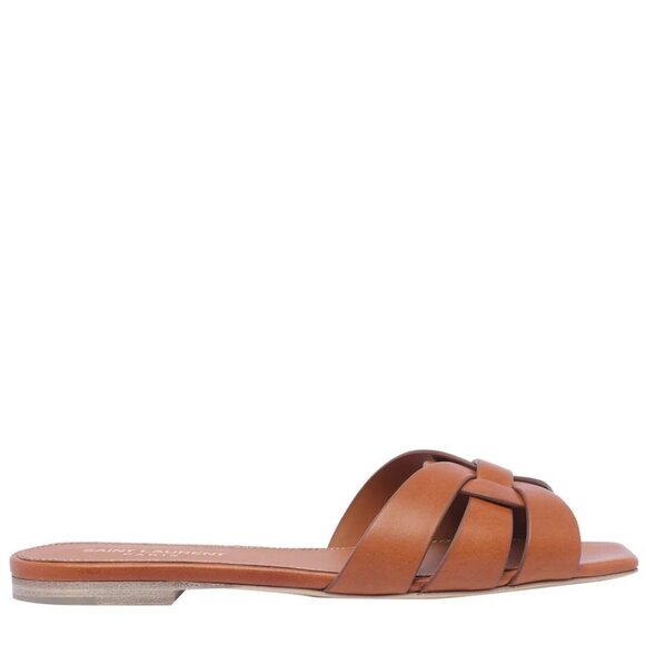 New Saint Laurent Saint Laurent Tribute Open Toe Mule Sandals - Picture 3 of 10